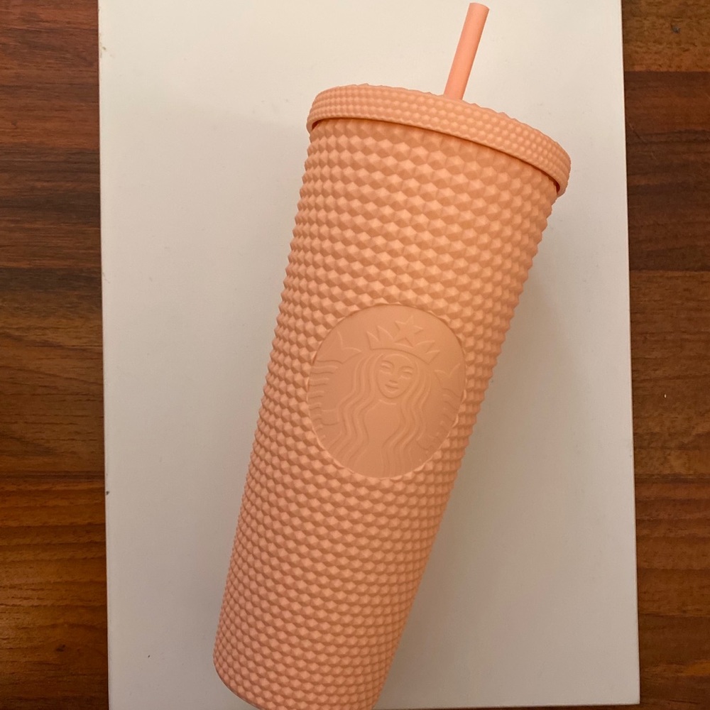 Starbucks Studded Matte Pink Tumbler